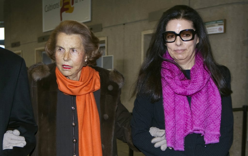 Liliane Bettencourt and her daughter Françoise Bettencourt Meyers arriving for the L’Oreal-Unesco prize for women in Paris back in 2011. Photo: Reuters Liliane Bettencourt and her daughter Françoise Bettencourt Meyers arriving for the L’Oreal-Unesco prize for women in Paris back in 2011. Photo: Reuters