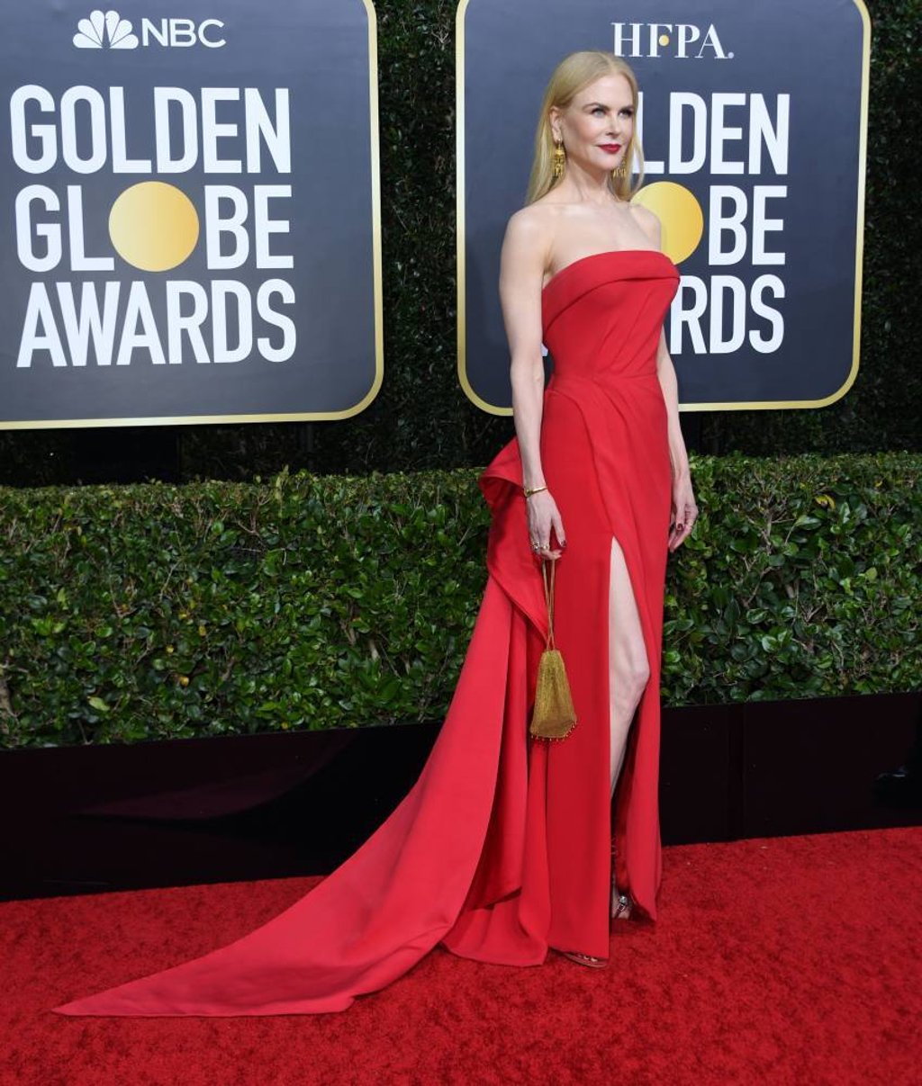 Nicole Kidman at the 77th annual Golden Globe Awards in January 2020, at The Beverly Hilton hotel in Beverly Hills, California. Photo: AFP Nicole Kidman at the 77th annual Golden Globe Awards in January 2020, at The Beverly Hilton hotel in Beverly Hills, California. Photo: AFP