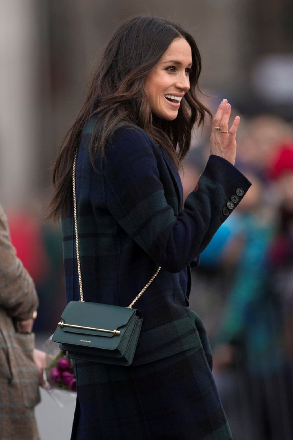 Meghan Markle says if she forgets to wear perfume before walking out the front door, she’ll go back to add some. Photo: Reuters Meghan Markle says if she forgets to wear perfume before walking out the front door, she’ll go back to add some. Photo: Reuters