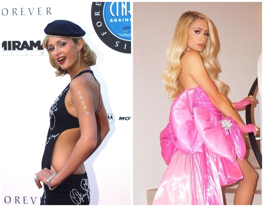Paris Hilton at 20, and 40. Photos: Getty, @parishilton/Instagram Paris Hilton at 20, and 40. Photos: Getty, @parishilton/Instagram