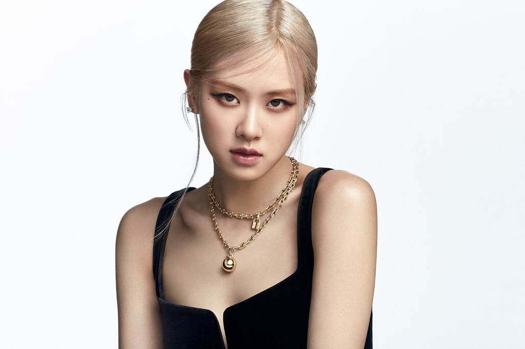 Rosé from Blackpink in a Tiffany campaign.