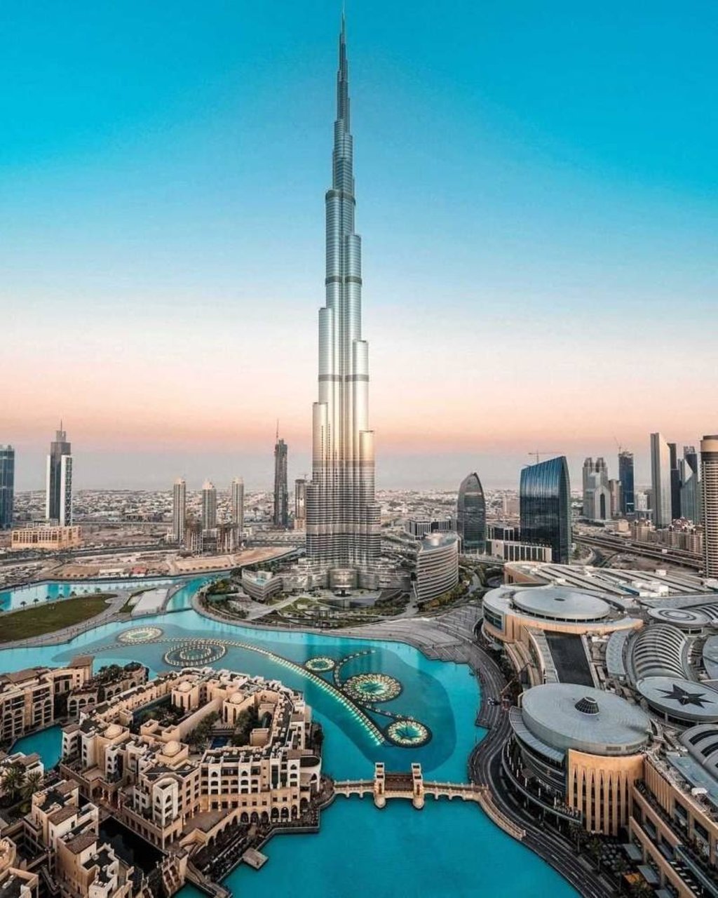 Dubai’s Burj Khalifa is the tallest building in the world and notoriously expensive – B. R. Shetty owned two entire floors of the building. Photo: @burjkhalifa/Instagram