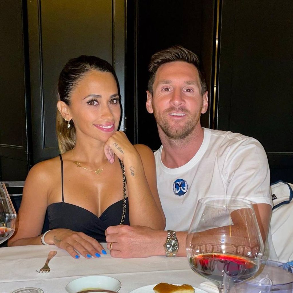 Lionel Messi and his wife Antonella. Photo: @leomessi/Instagram Lionel Messi and his wife Antonella. Photo: @leomessi/Instagram