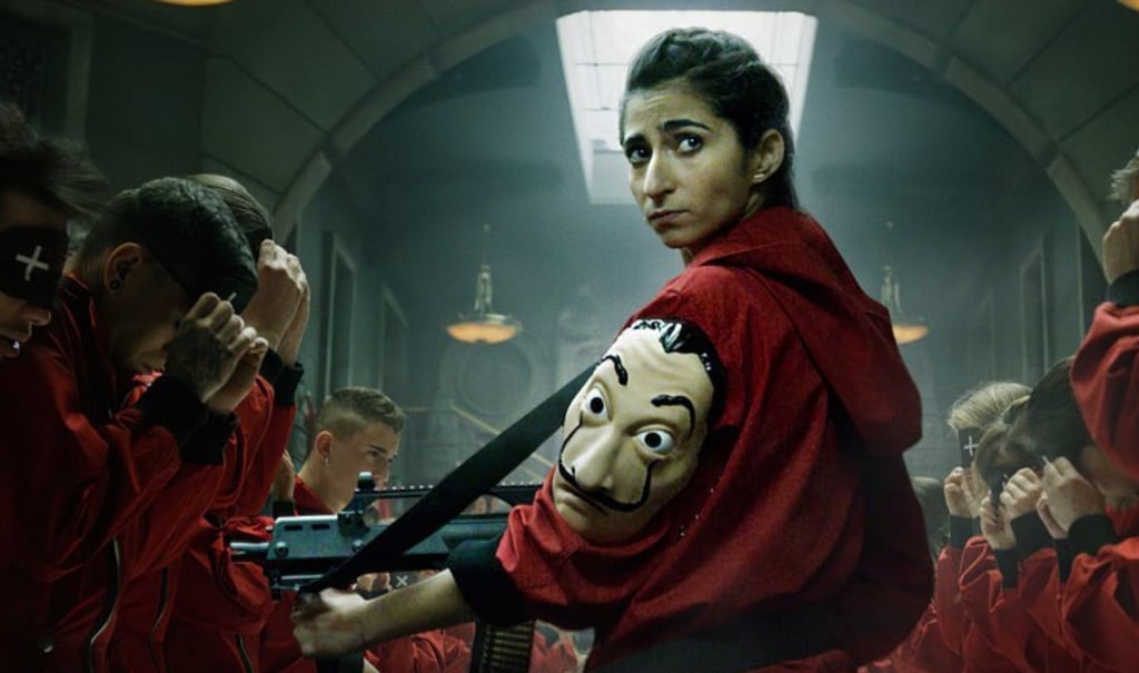 Nairobi is one of the most beloved characters in the series Money Heist. Photo: @vormirstudios/Instagram