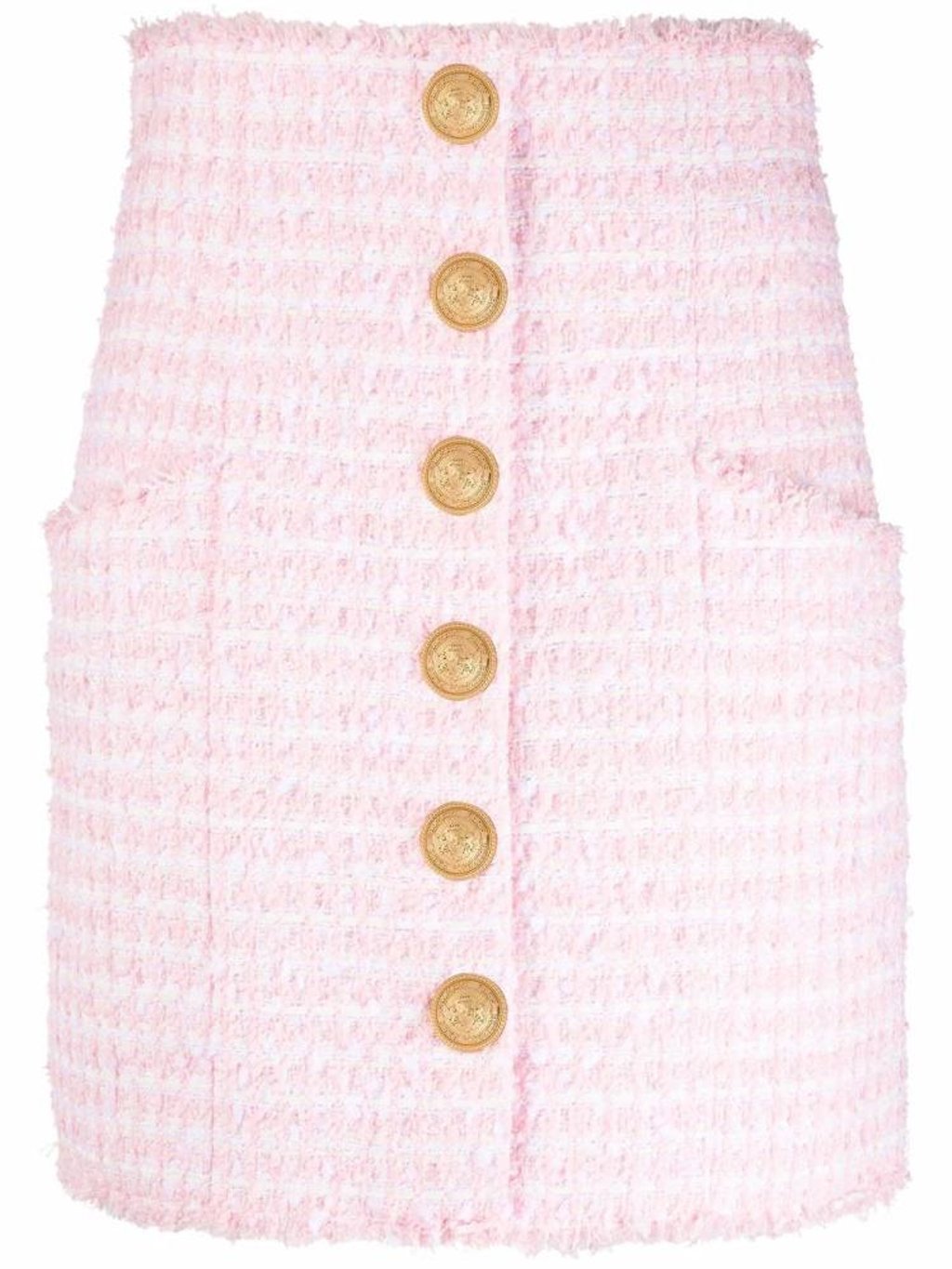 Olivia Rodrigo着用 90s CHANEL ツイードスカート ピンク Olivia Rodrigo Wore 'Clueless'-Inspired Pink Plaid Chanel to