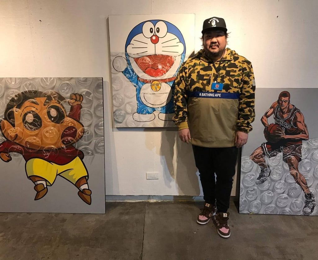 Christian “Bigboy” Cheng also digs street art. Photo: @djbigboycheng/Instagram Christian “Bigboy” Cheng also digs street art. Photo: @djbigboycheng/Instagram