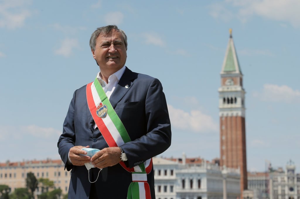 Luigi Brugnaro, mayor of Venice, wants to make tourism sustainable in the city. Photo: Giuseppe Cottini/NurPhoto via Getty Images Luigi Brugnaro, mayor of Venice, wants to make tourism sustainable in the city. Photo: Giuseppe Cottini/NurPhoto via Getty Images