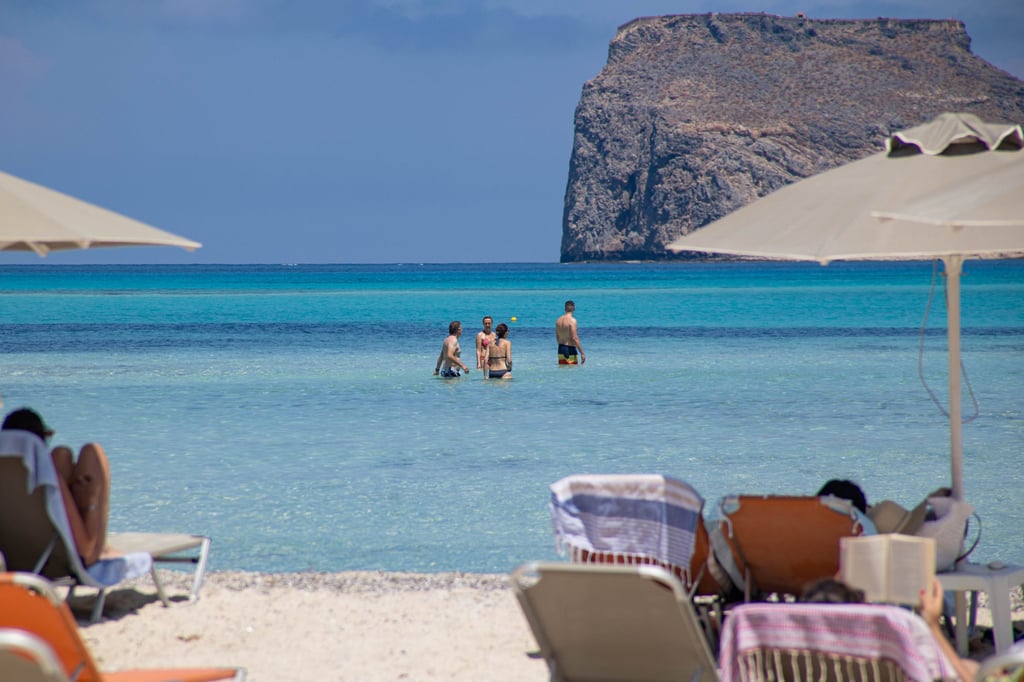 Balos beach, in Crete, Greece. Photo: Getty Images