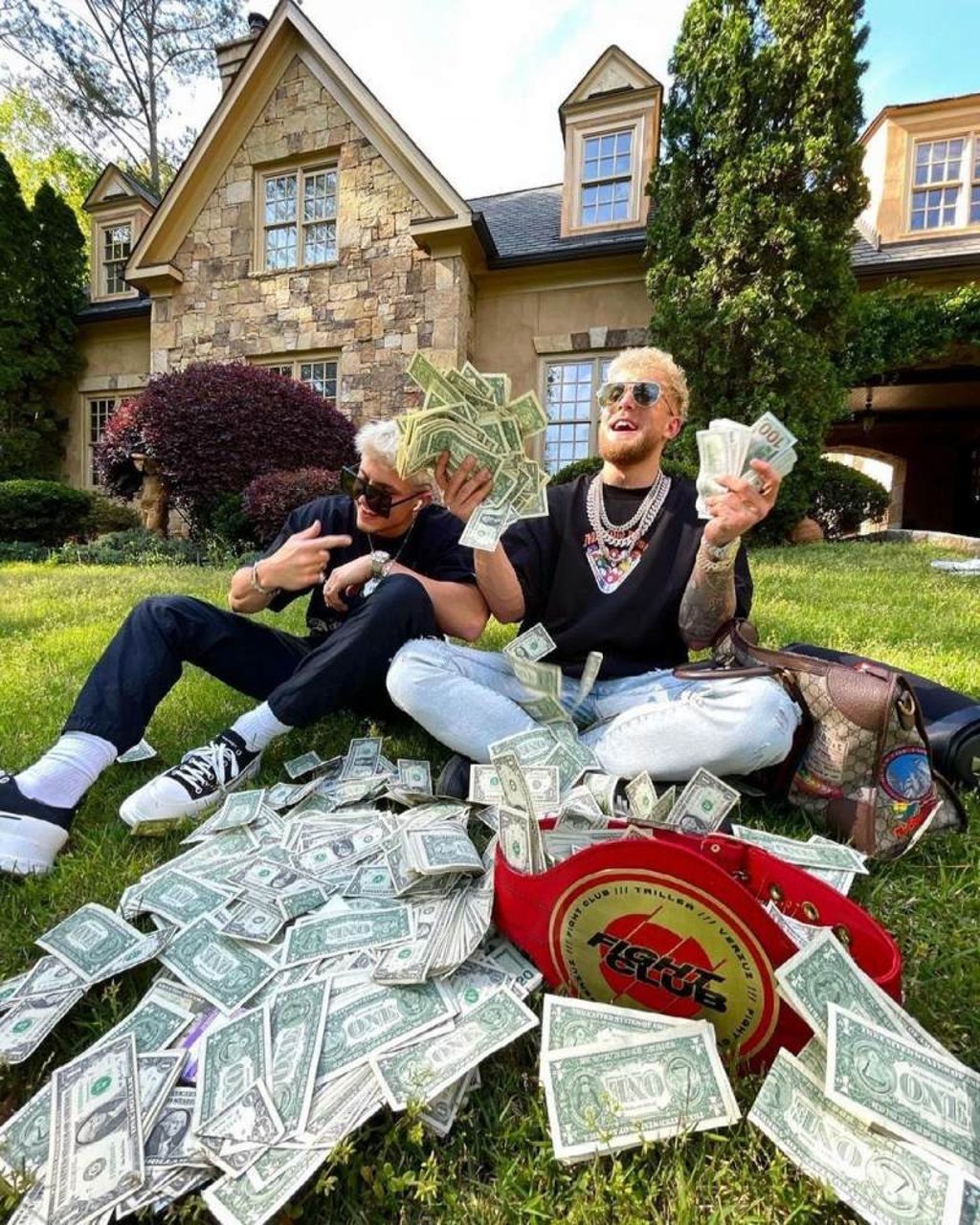 Jake Paul’s career has catapulted from his early days on Vine to now having a net worth of US$30 million – and he’s not afraid to show it. Photo: @rkoi/Instagram