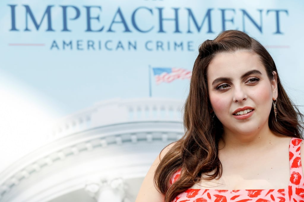 Cast member and producer Beanie Feldstein attends a red carpet event for the television show Impeachment: American Crime Story at Pacific Design Center in West Hollywood, California, on September 1. Photo: Reuters