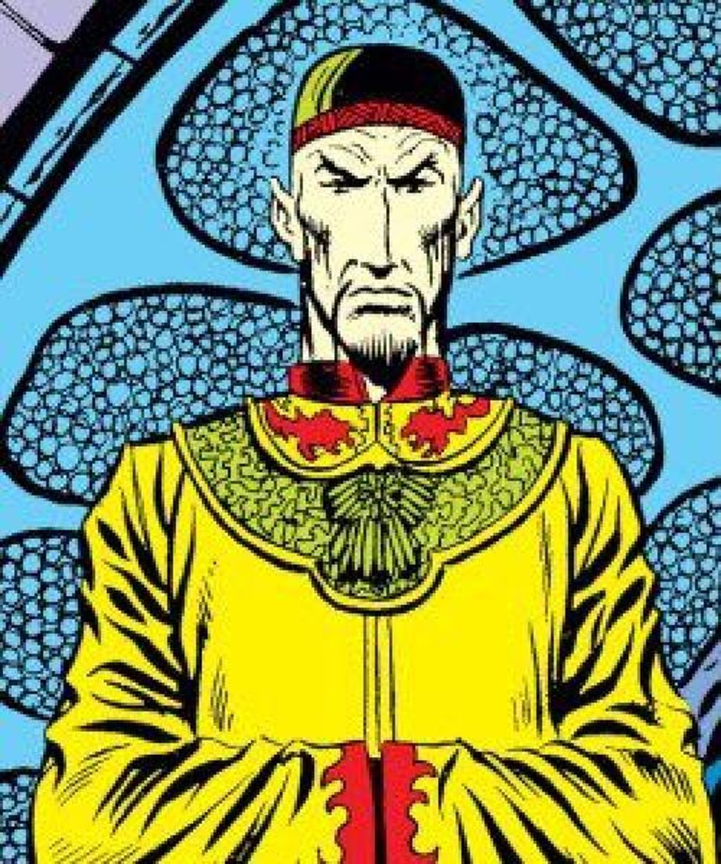 Fu Manchu, Shang-Chi’s father in the original comics is synonymous with racist Asian stereotypes. Photo: @SpawnofVenom/Twitter
