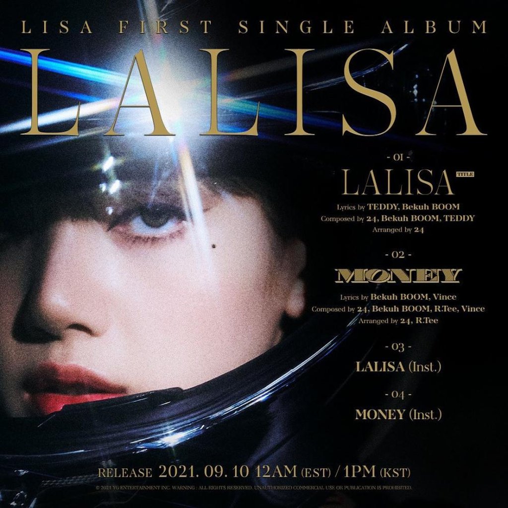 Lisa’s self-titled single Lalisa has broken K-pop records. Photo: @lalalalisa_m/Instagram Lisa’s self-titled single Lalisa has broken K-pop records. Photo: @lalalalisa_m/Instagram