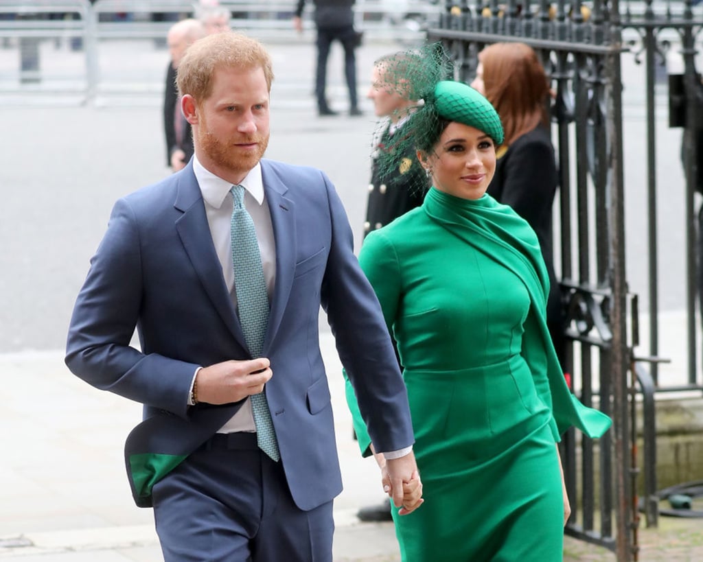Prince Harry, Duke of Sussex, and Meghan, Duchess of Sussex, attend the Commonwealth Day Service in March 2020 in London, England. Photo: Getty Images/TNS