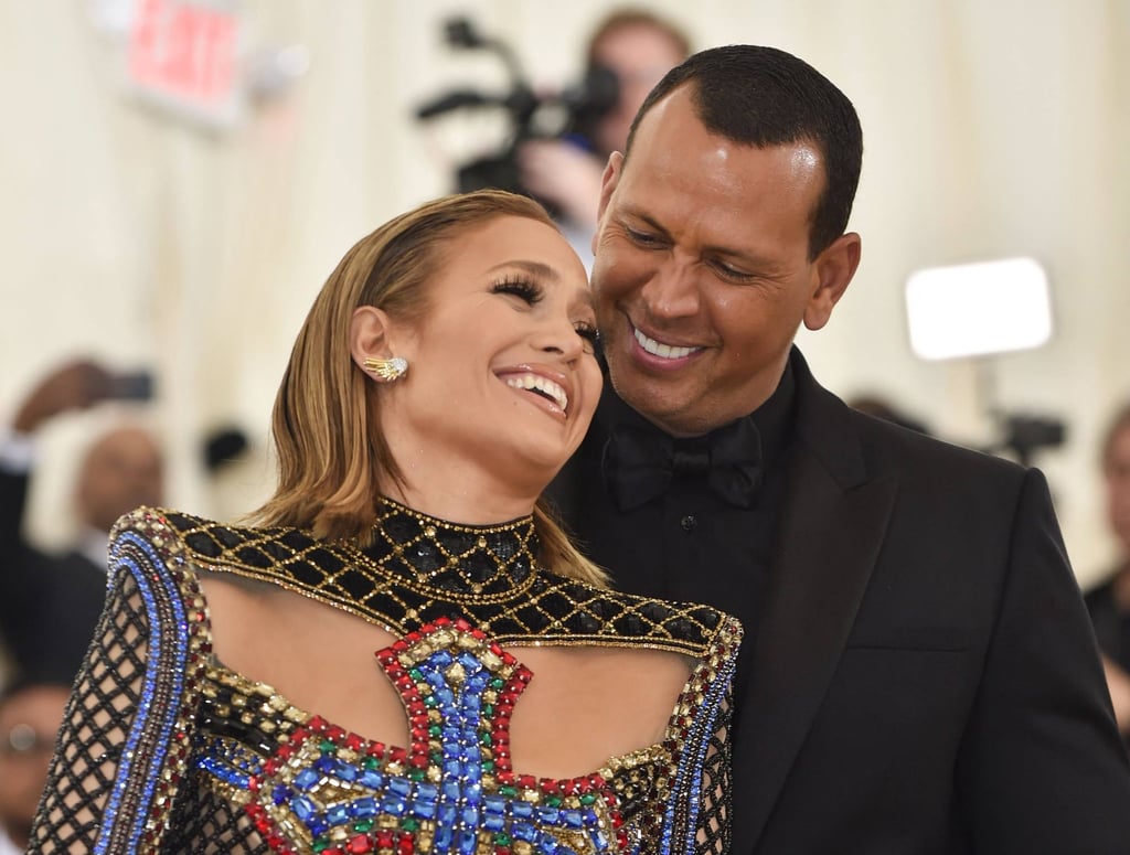 Jennifer Lopez and Alex Rodriguez at the 2018 Met Gala. Photo: AFP