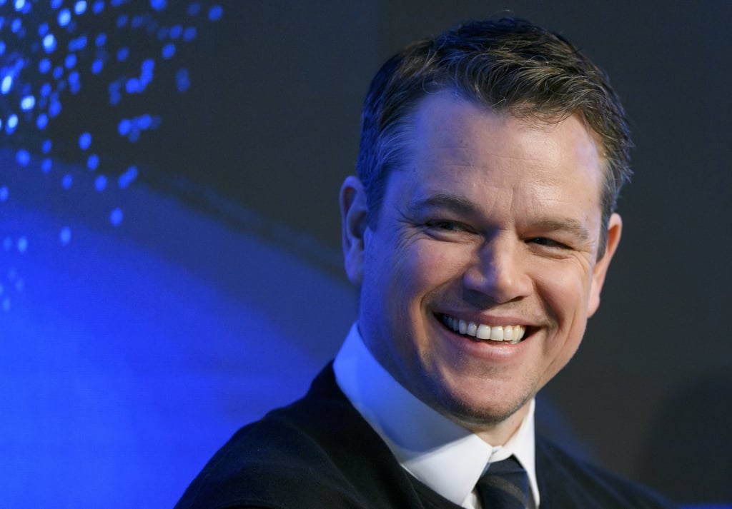 Matt Damon, pictured on the opening day of the World Economic Forum in January 2017. Photo: AFP Photo