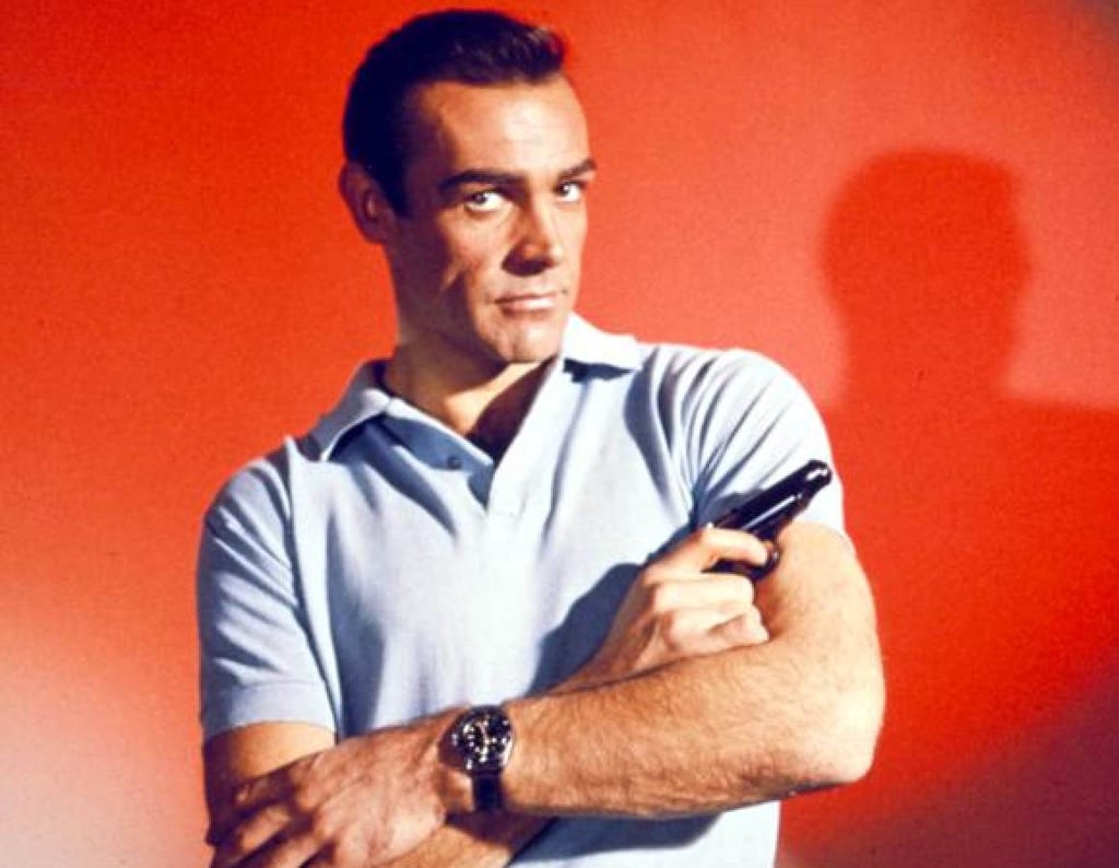 Sean Connery in Dr. No (1962).