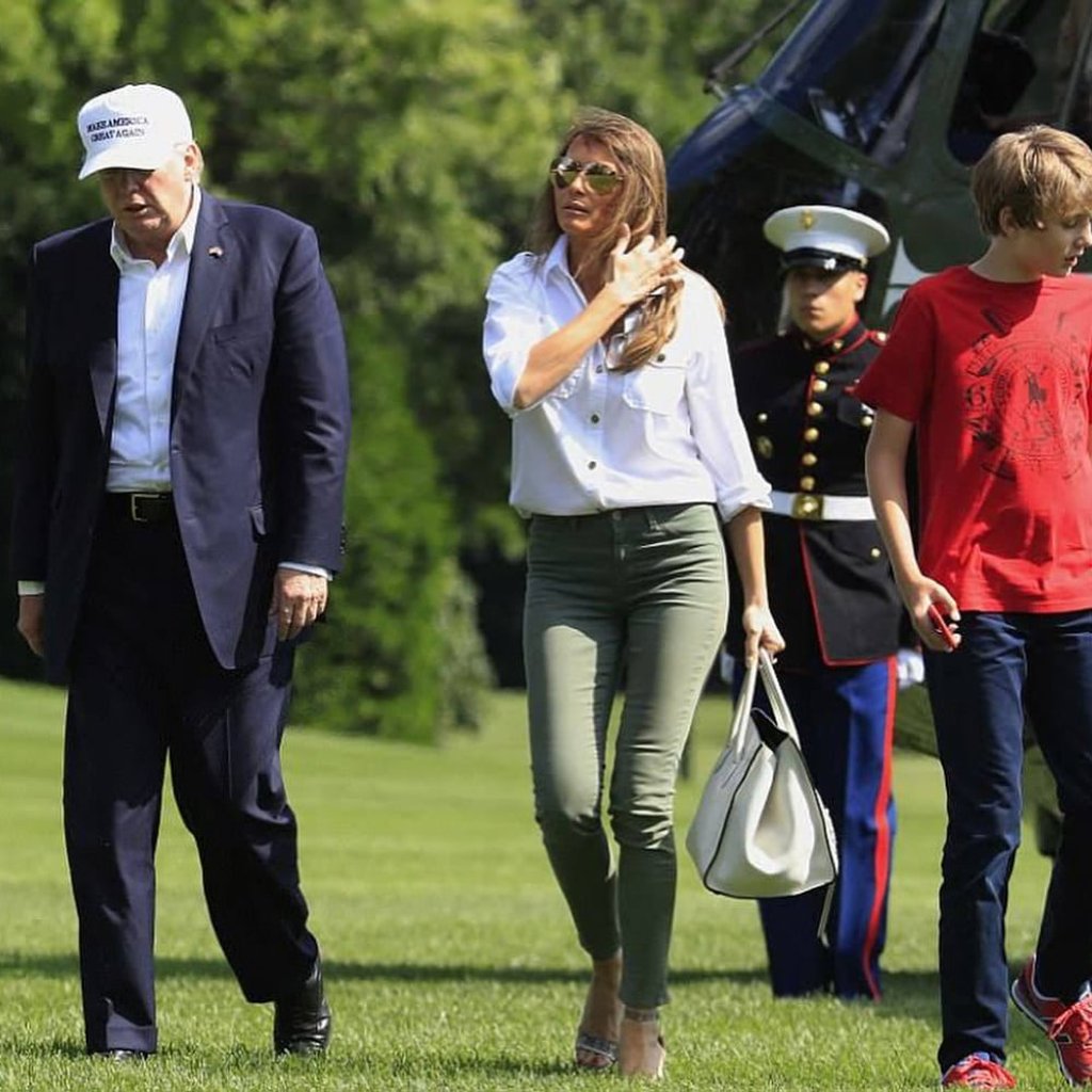 Affordable first lady fashion 11 times Melania Trump and Michelle Obama wore Converse sneakers Timberland boots H M Asos and more high street brands South China Morning Post