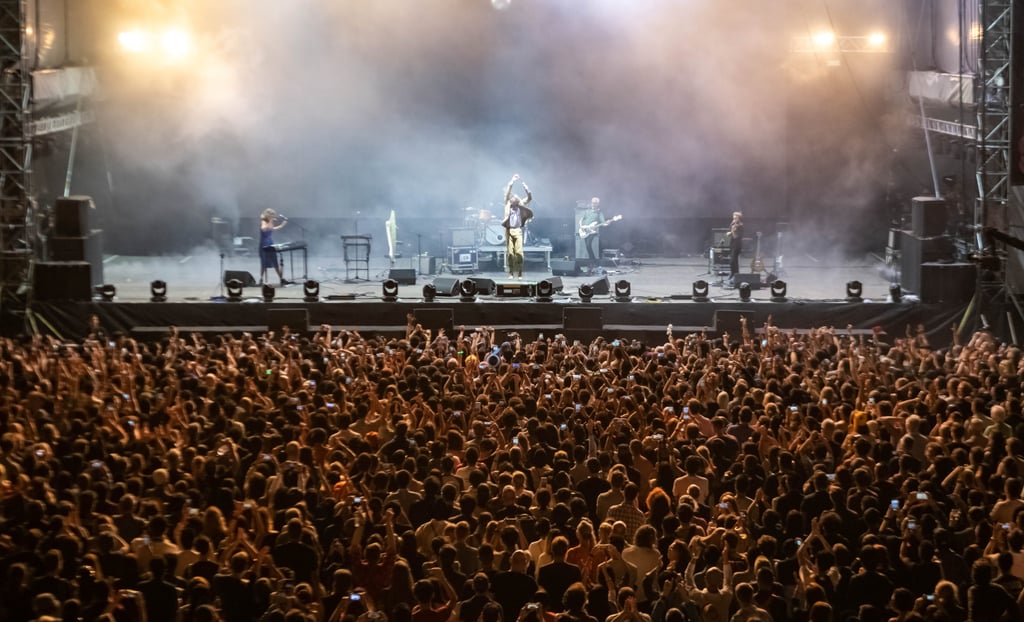 British singer Jarvis Cocker performs during the 2018 Clockenflap festival. Photo: Chris Lusher for Clockenflap. British singer Jarvis Cocker performs during the 2018 Clockenflap festival. Photo: Chris Lusher for Clockenflap.