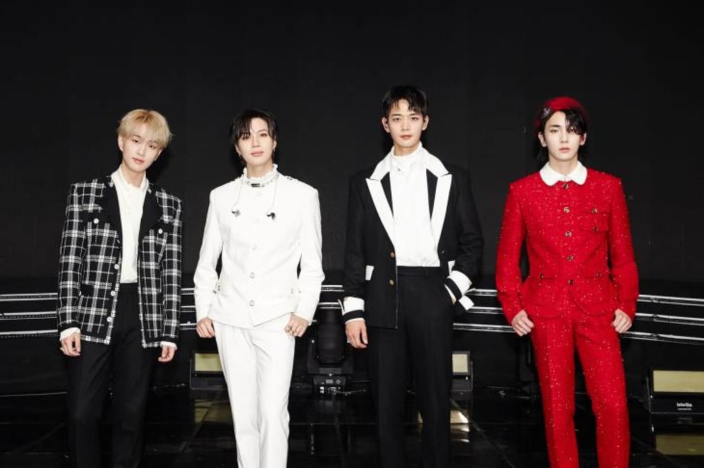 The four remaining members of Shinee are still going strong after 13 years in the industry. Photo: @SHINee/Twitter The four remaining members of Shinee are still going strong after 13 years in the industry. Photo: @SHINee/Twitter