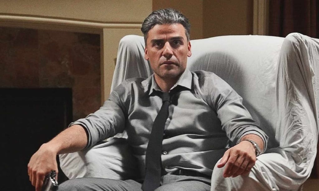 Oscar Isaac in The Card Counter. Photo: Focus Features