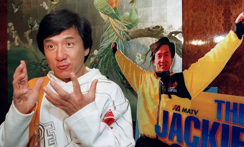 Jackie Chan in 1996. Photo: SCMP.