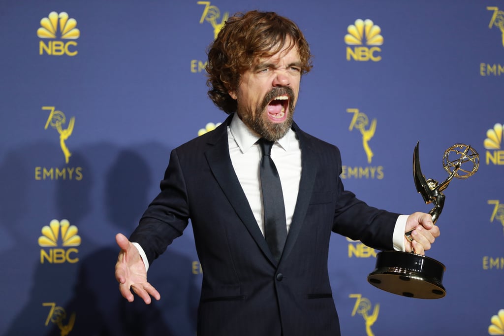 Peter Dinklage backstage during the 70th Primetime Emmy Awards at the Microsoft Theater in Los Angeles in September 2018. Photo: Los Angeles Times/TNS Peter Dinklage backstage during the 70th Primetime Emmy Awards at the Microsoft Theater in Los Angeles in September 2018. Photo: Los Angeles Times/TNS