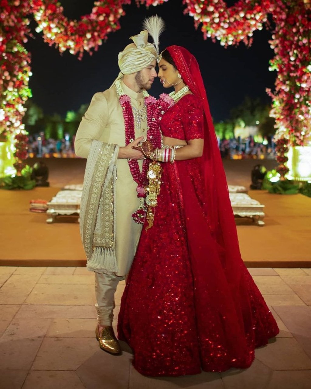 Priyanka Chopra and Nick Jonas’ wedding combined both Christian and Hindu marriage traditions. Photo: @priyankachopra/Instagram
