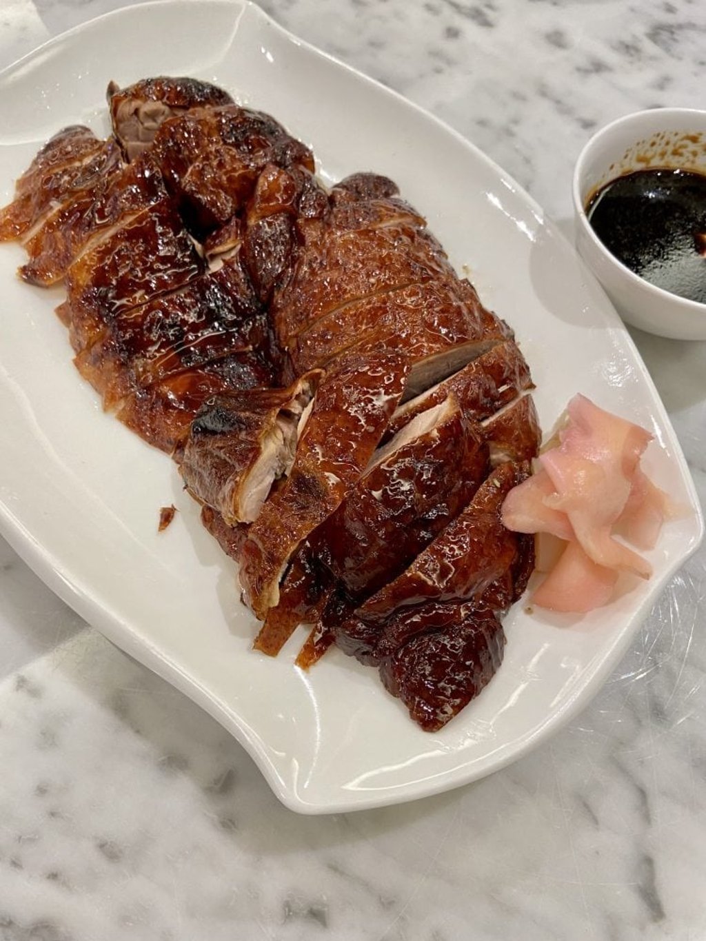 Barbecued duck (half portion). Photo: Susan Jung