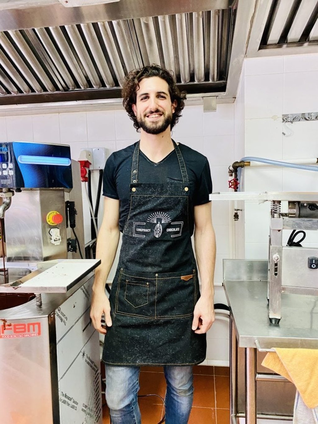 Amit Oz is the co-founder and CEO of Hong Kong-based artisanal chocolate maker Conspiracy Chocolate, and co-founder and chef of private kitchen Otium. Photo: Amit Oz