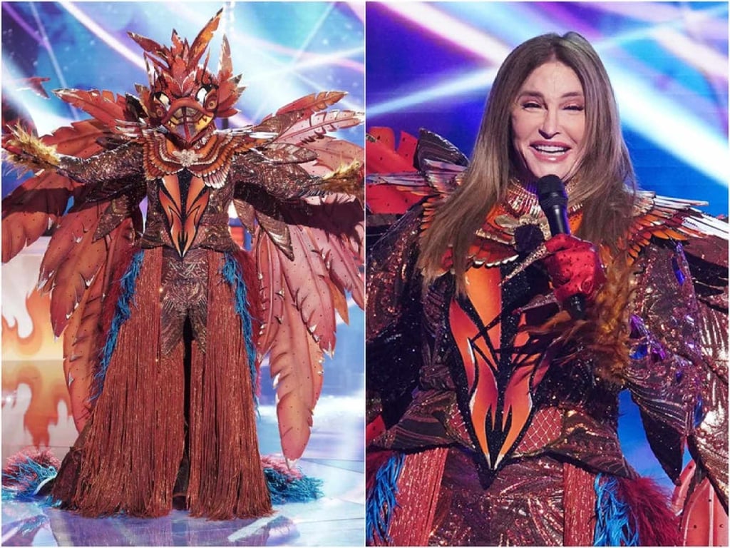 Caitlyn Jenner appearance on The Masked Singer season three was short-lived. Photo: Fox