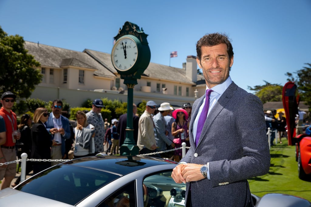 Mark Webber is a Rolex testimonee and multiple Formula One race winner. Photo: Rolex/Tom O’Neal