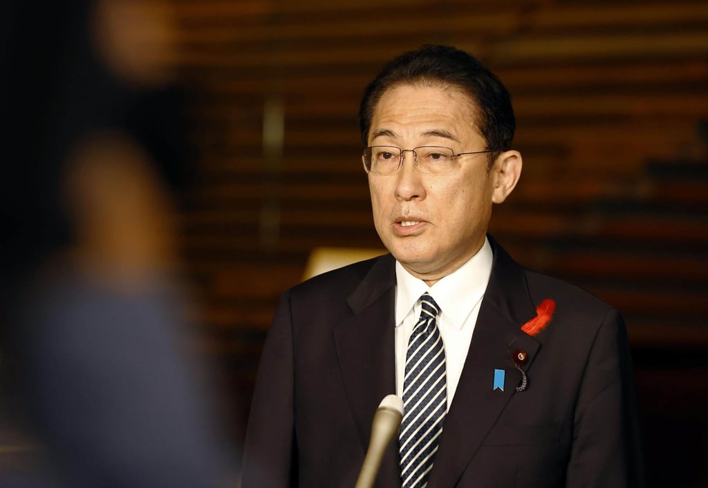 Japanese Prime Minister Fumio Kishida. Photo: Kyodo Japanese Prime Minister Fumio Kishida. Photo: Kyodo