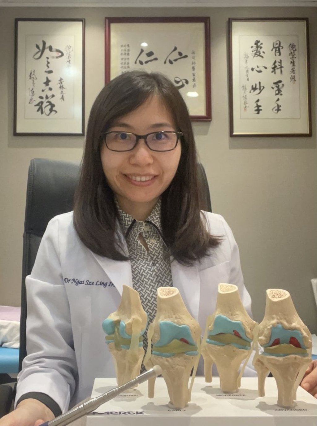 Dr Iris Sze-ling Ngai, honorary secretary of the Osteoporosis Society of Hong Kong. Dr Iris Sze-ling Ngai, honorary secretary of the Osteoporosis Society of Hong Kong.