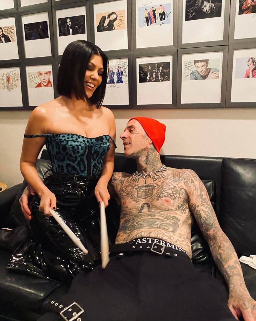 Kourtney Kardashian and Travis Barker frequently share photos of each other on Instagram. Photo: @kourtneykardash/Instagram Kourtney Kardashian and Travis Barker frequently share photos of each other on Instagram. Photo: @kourtneykardash/Instagram