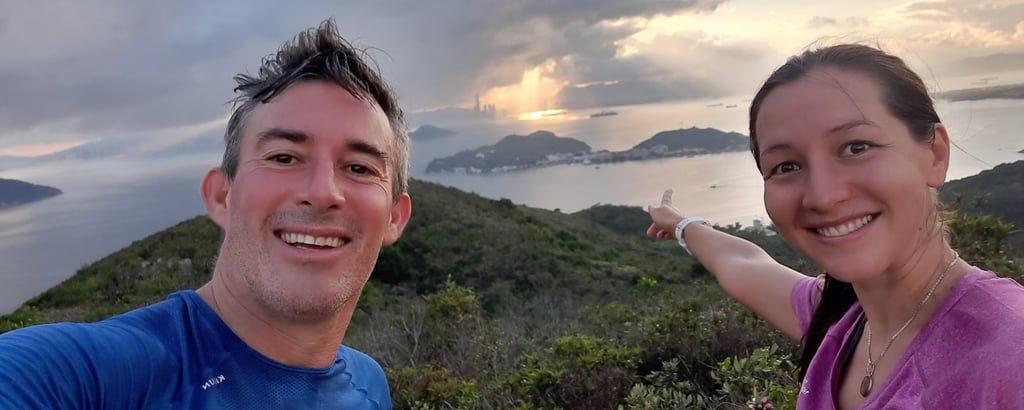 Jo Lodder (left) with certified breathwork coach Aigul Safiullina, founder of wellness company Respira Collective. Photo: Jo Lodder