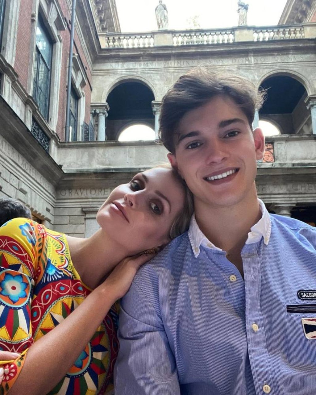 Kitty Spencer posted this photo of her and her brother Samuel Aitken together. Photo: @kitty.spencer/Instagram Kitty Spencer posted this photo of her and her brother Samuel Aitken together. Photo: @kitty.spencer/Instagram