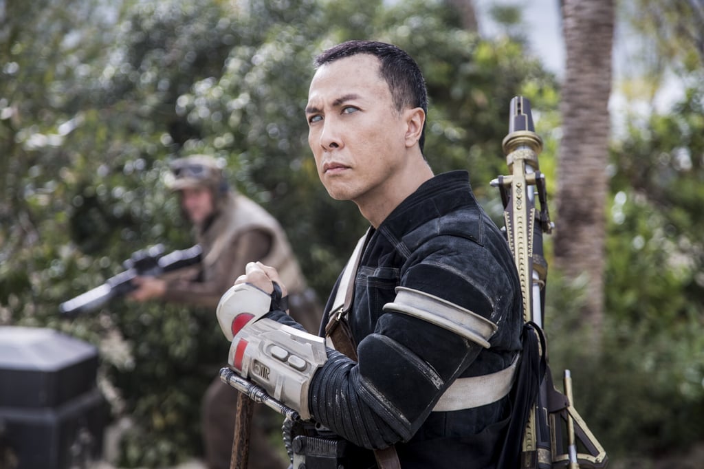 Donnie Yen starred in Rogue One: A Star Wars Story as Chirrut Îmwe. Photo: Lucasfilm LFL Donnie Yen starred in Rogue One: A Star Wars Story as Chirrut Îmwe. Photo: Lucasfilm LFL