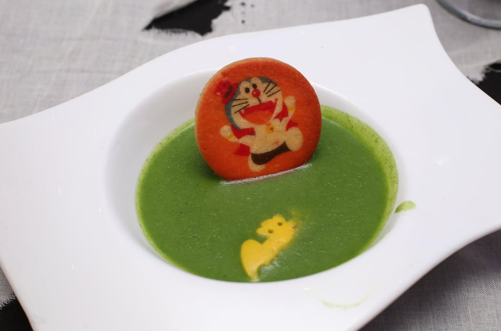 A dish served at Hong Kong’s Ocean Park marine theme park during Halloween. Photo: SCMP A dish served at Hong Kong’s Ocean Park marine theme park during Halloween. Photo: SCMP