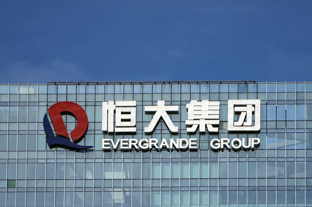 The Evergrande Group HQ in Shenzhen, Guangdong, China. Photo: Reuters