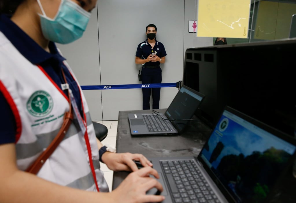 Vaccinated visitors from China, Britain, the United States, Germany, France, Australia, Japan and Singapore can skip quarantine if they have a negative Covid-19 test. Photo: Reuters/Soe Zeya Tun
