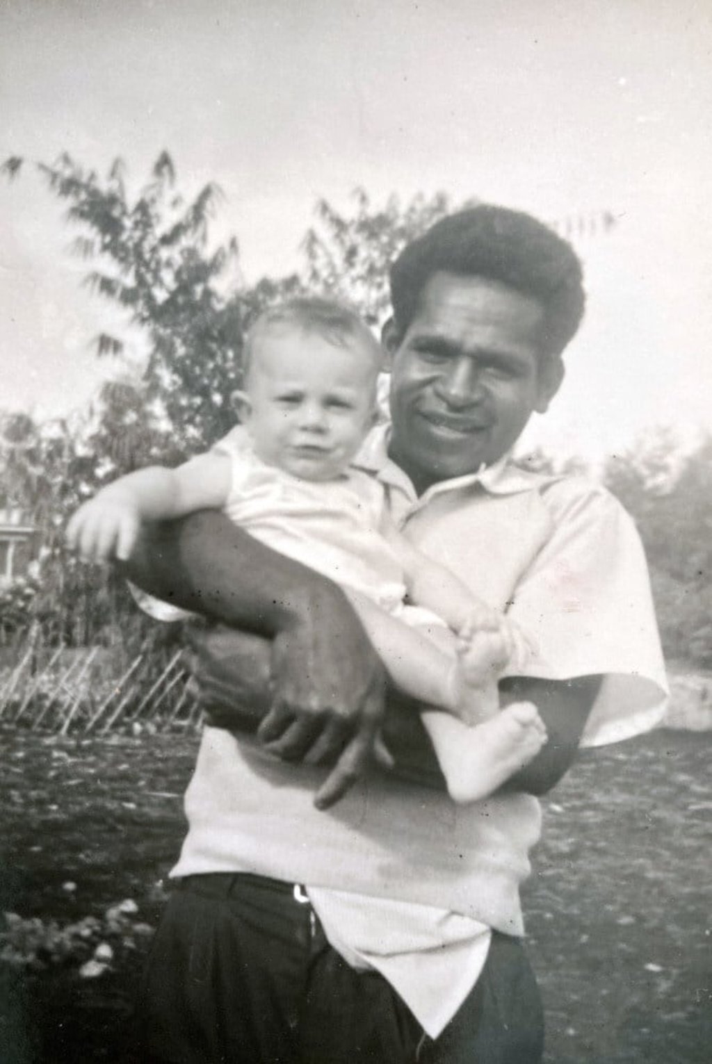 Ottley as a child in Papua New Guinea, circa 1963. Photo: Courtesy of Matt Ottley