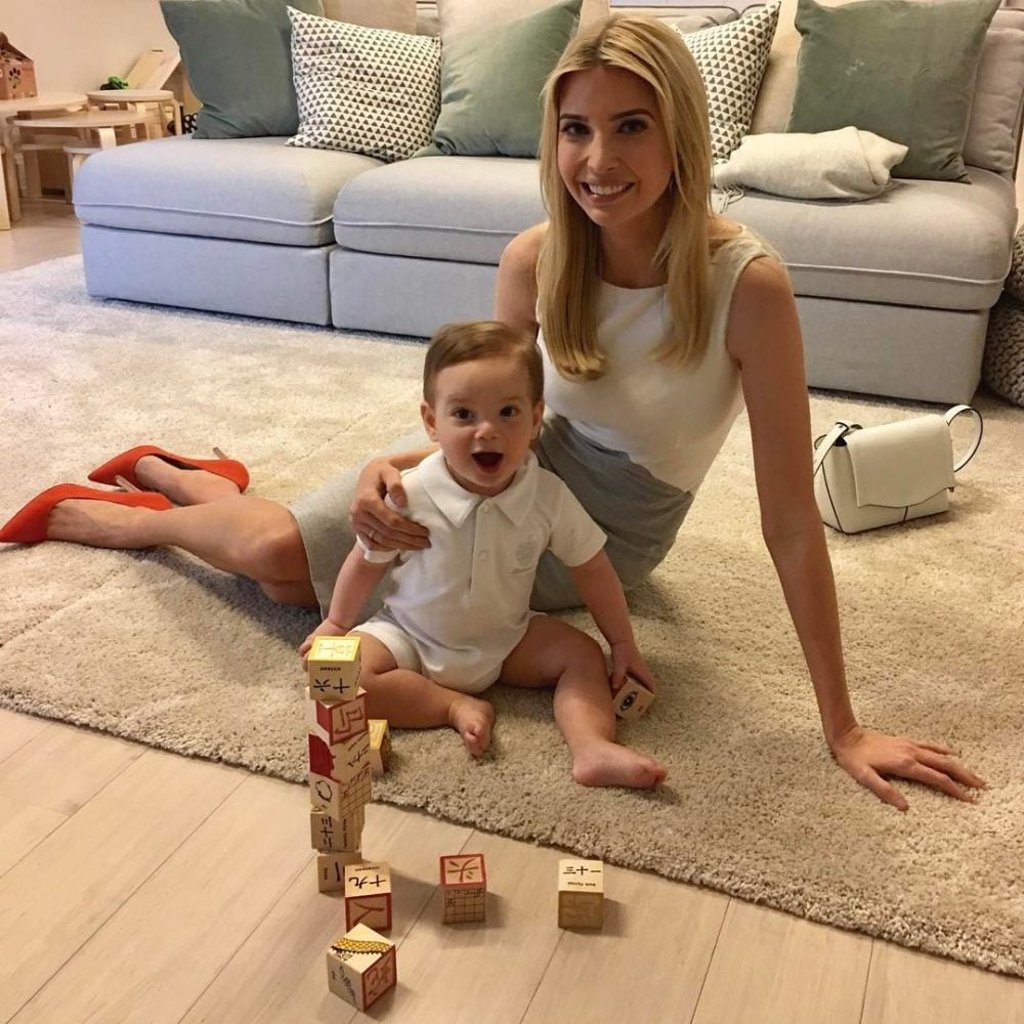 Ivanka Trump’s son, Theodore, appears to be learning Mandarin via his building blocks. Impressive! Photo: @ivankatrump/Instagram Ivanka Trump’s son, Theodore, appears to be learning Mandarin via his building blocks. Impressive! Photo: @ivankatrump/Instagram