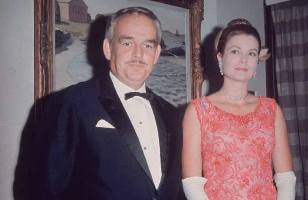 Hollywood actress Grace Kelly with her husband Rainier III, the Prince of Monaco. Photo: Bang Showbiz