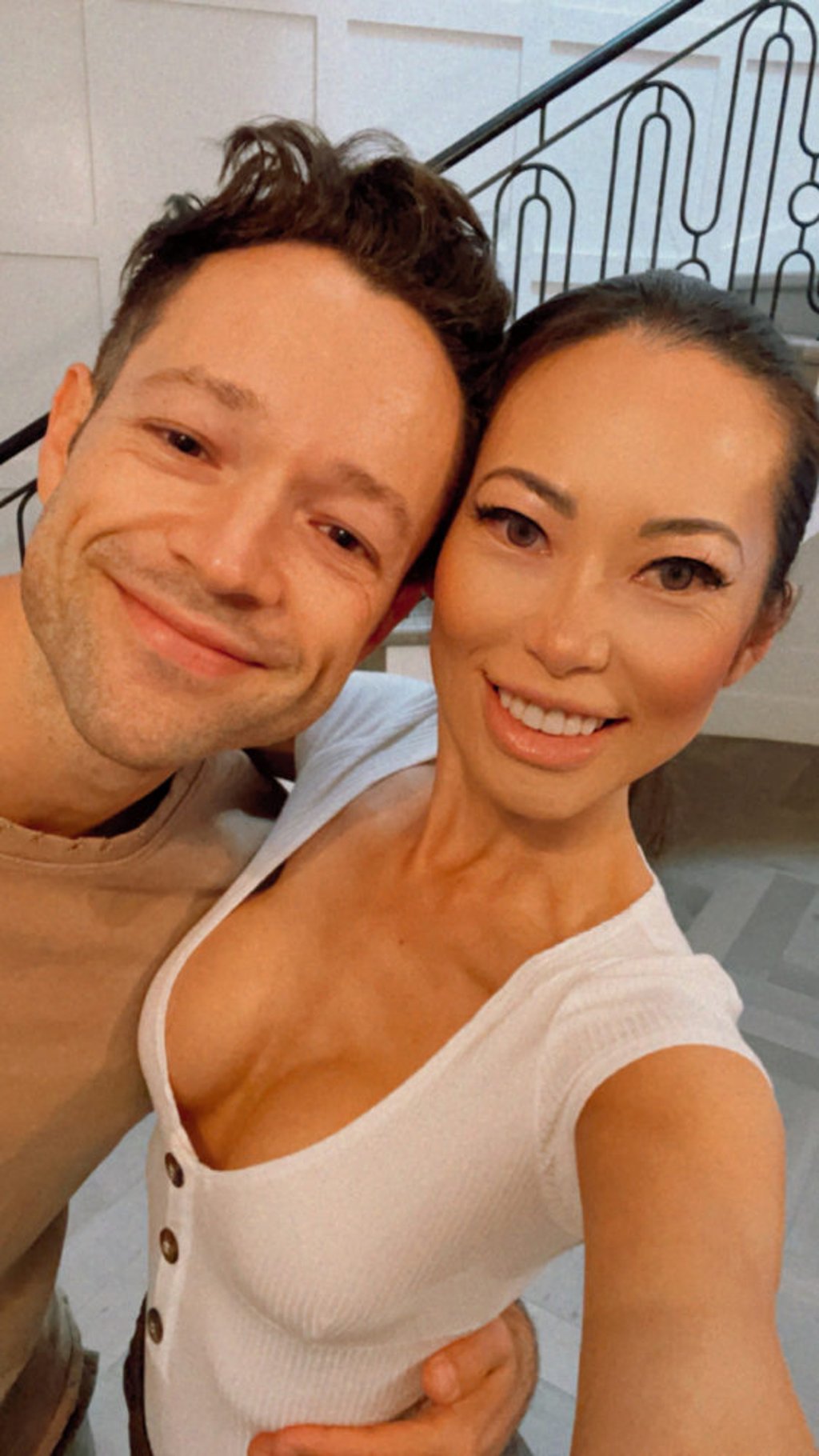 Christine Chiu with her DWTS partner Pasha Pashkov. Photo: Handout