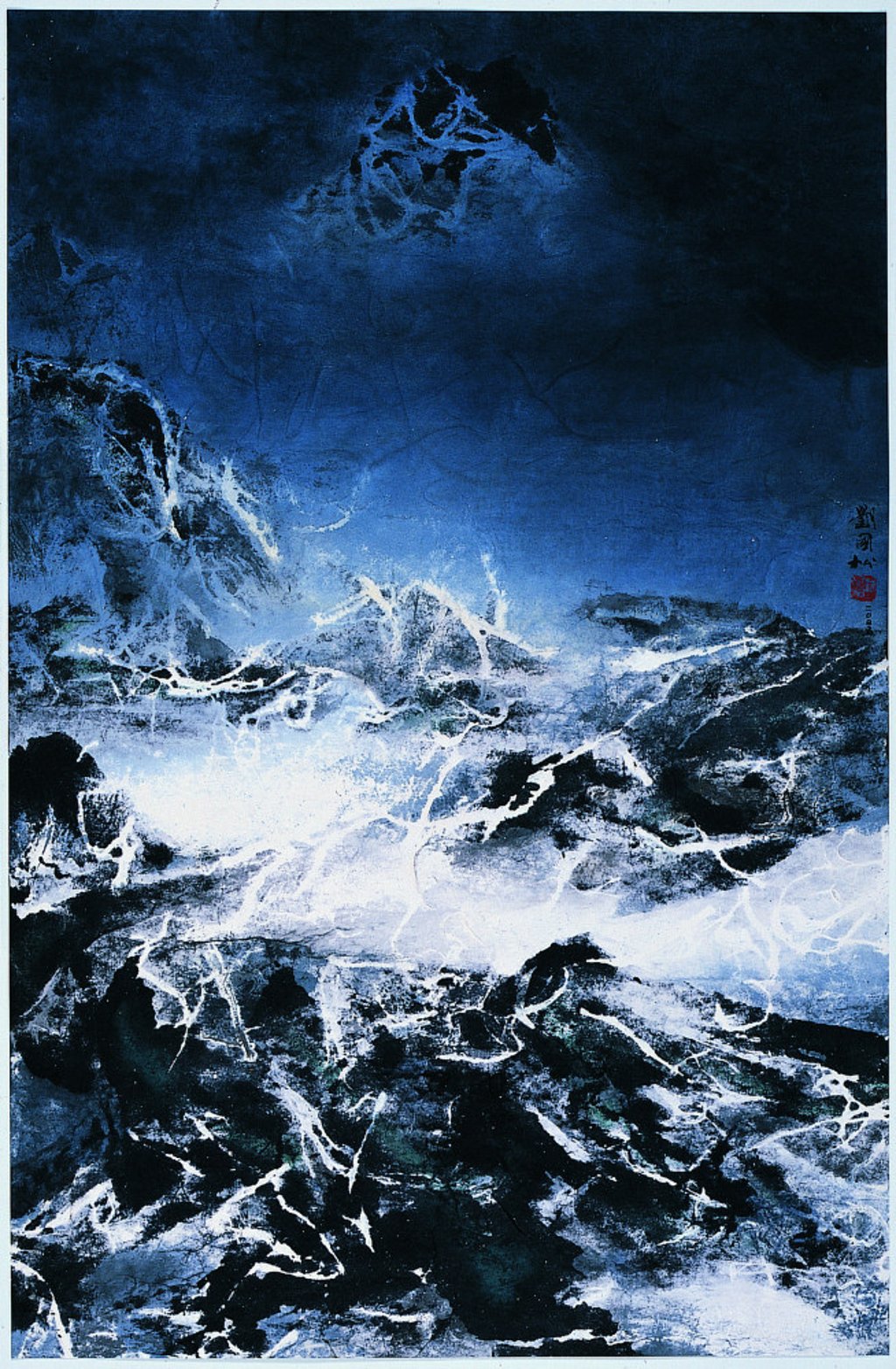 “Quiet Night, Snowy Mountain: Tibet Series No.80” (2005) by Liu Kuo-sung. Photo: Courtesy of Liu Kuo-sung “Quiet Night, Snowy Mountain: Tibet Series No.80” (2005) by Liu Kuo-sung. Photo: Courtesy of Liu Kuo-sung