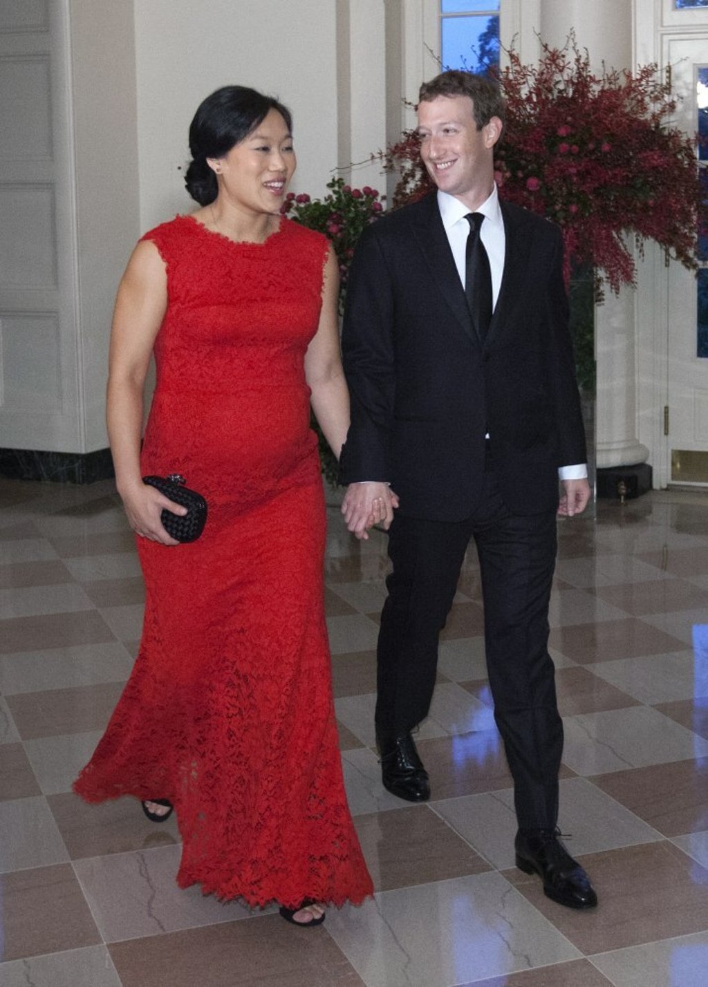 Mark Zuckerberg and Priscilla Chan arrive at the State Dinner for China’s President Xi Jinping and Madame Peng Liyuan at the White House on 25 September, 2015. Photo: EPA Mark Zuckerberg and Priscilla Chan arrive at the State Dinner for China’s President Xi Jinping and Madame Peng Liyuan at the White House on 25 September, 2015. Photo: EPA