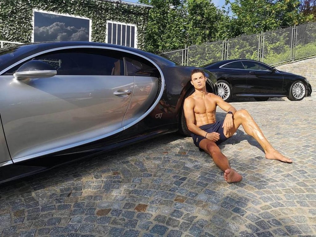 The car crazy footballer earns more than US$500,000 a week. Photo: @cristiano/Instagram The car crazy footballer earns more than US$500,000 a week. Photo: @cristiano/Instagram