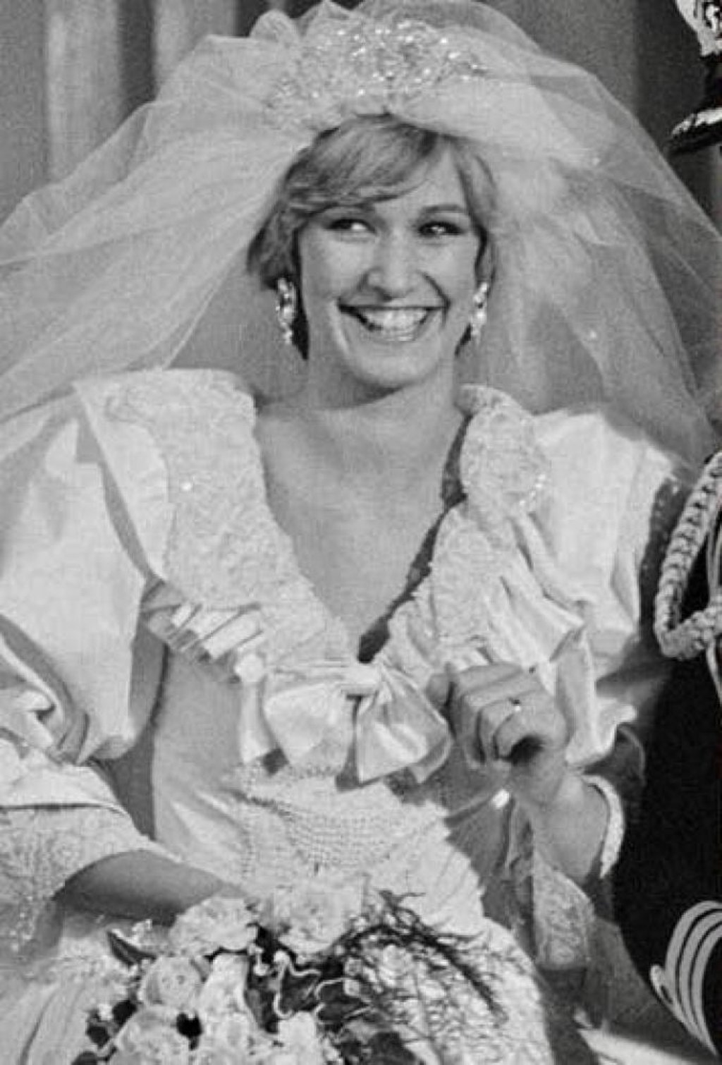 Caroline Bliss played Princess Diana in ABC’s Charles & Diana: A Royal Love Story, a dramatic retelling of the royal couple’s wedding. Photo: @mhnissnick/Twitter Caroline Bliss played Princess Diana in ABC’s Charles & Diana: A Royal Love Story, a dramatic retelling of the royal couple’s wedding. Photo: @mhnissnick/Twitter