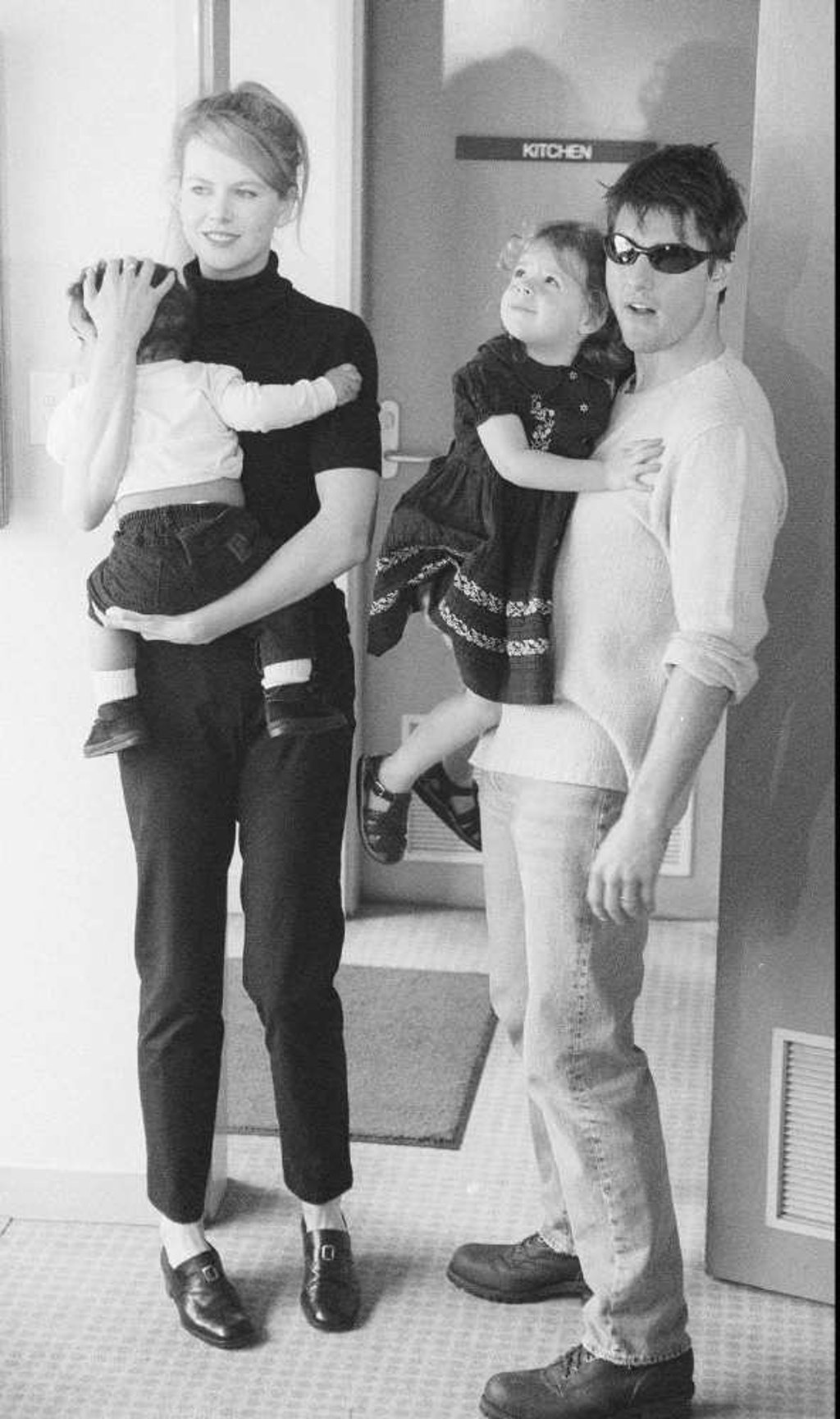 Australian actress Nicole Kidman, holding her son Connor, and Tom Cruise with the couple’s daughter Isabella, arrive in Sydney in 1996. Photo: AP Photo/Sydney Morning Herald Australian actress Nicole Kidman, holding her son Connor, and Tom Cruise with the couple’s daughter Isabella, arrive in Sydney in 1996. Photo: AP Photo/Sydney Morning Herald