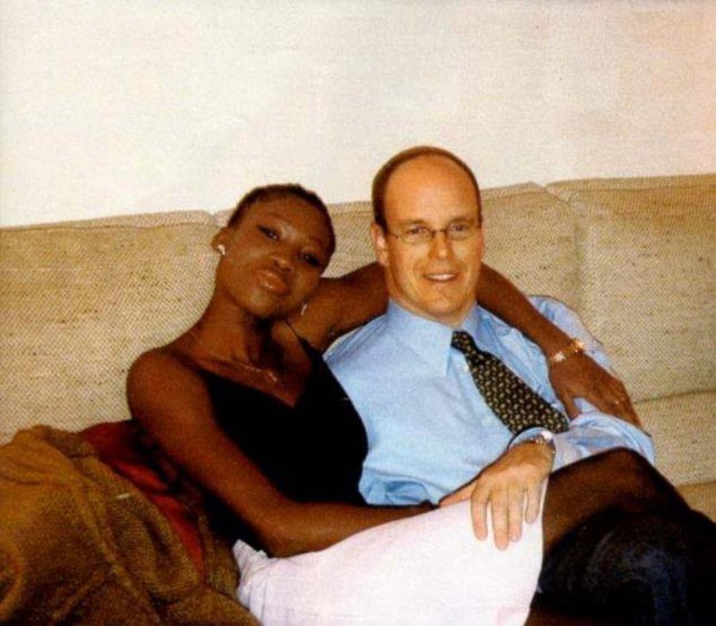 A photo of Prince Albert with Nicole Coste. Photo: Facebook A photo of Prince Albert with Nicole Coste. Photo: Facebook